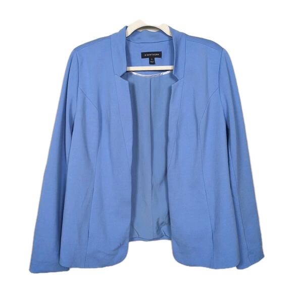 41 HAWTHORN Stitch Fix Light Blue Froswick Notched Collar Ponte Blazer Womens XL - Picture 1 of 5